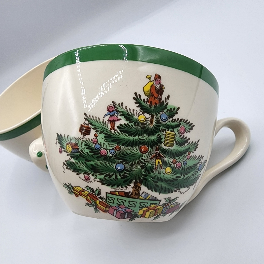 Spode Christmas cups set of 2